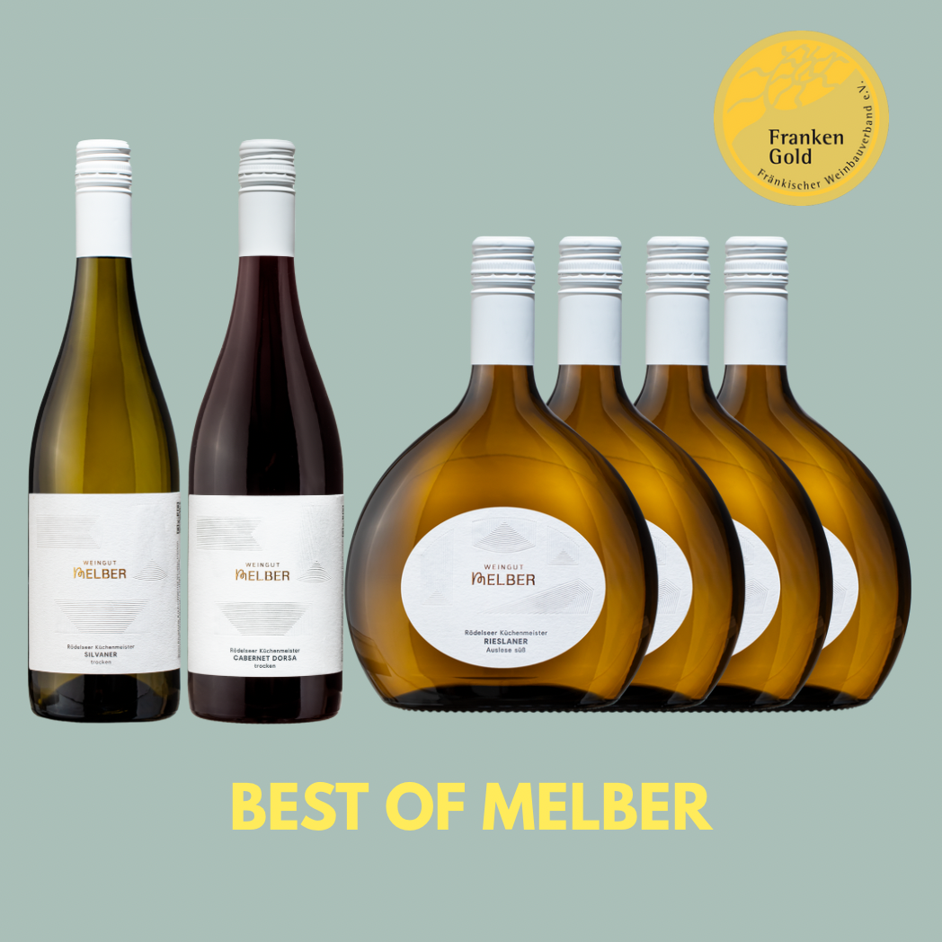 Das Best of Melber Weinpaket mit 6 goldprämierten Weinen