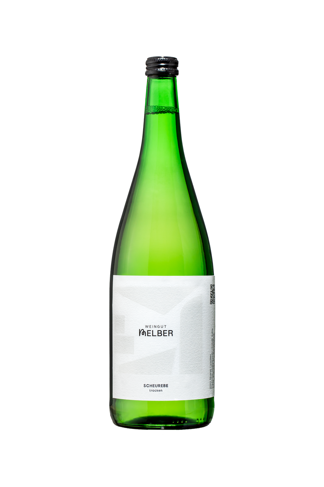 Literflasche Scheurebe trocken vom Weingut Melber